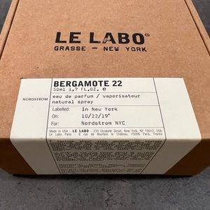 Perfume - Le Labo Bergamote 22 Eau de Parfum